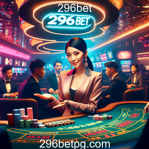 A Experiência Imersiva do Cassino Ao Vivo na 296bet